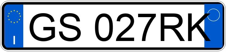 Numer rejestracyjny GS027RK posiada PEUGEOT 5008 2a serie