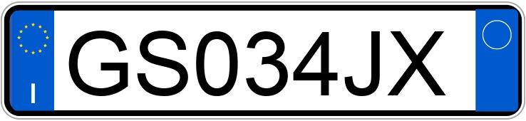 Numer rejestracyjny GS034JX posiada JEEP Compass 2a serie Numer rejestracyjny GS034JX posiada JEEP Compass 2a serie