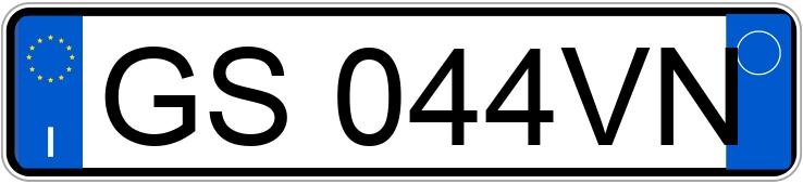 Numer rejestracyjny GS044VN posiada AUDI Q3 2a serie