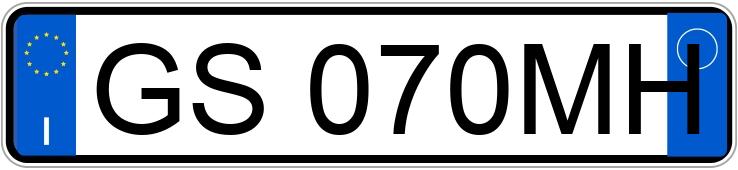 Numer rejestracyjny GS070MH posiada VOLVO XC40