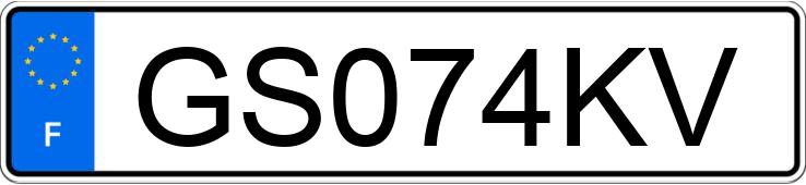Numer rejestracyjny GS074KV posiada ISUZU D-MAX III