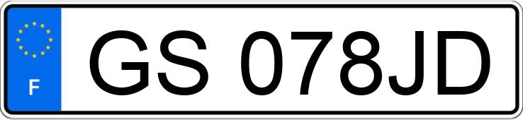 Реєстраційний номер GS078JD має TESLA MODEL Y Реєстраційний номер GS078JD має TESLA MODEL Y