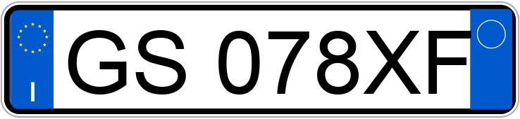 Numer rejestracyjny GS078XF posiada AUDI Q2