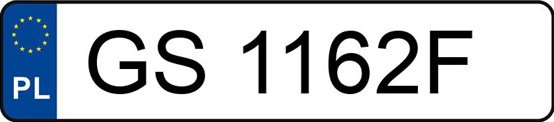 Numer rejestracyjny GS 1162F posiada ALFA ROMEO Stelvio 2.0 Turbo MR`17 E6 Stelvio 2.0 Turbo MR`17 E6 - GS1162F