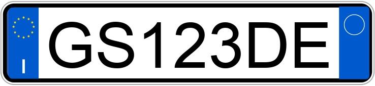 Numer rejestracyjny GS123DE posiada FIAT 500X Numer rejestracyjny GS123DE posiada FIAT 500X