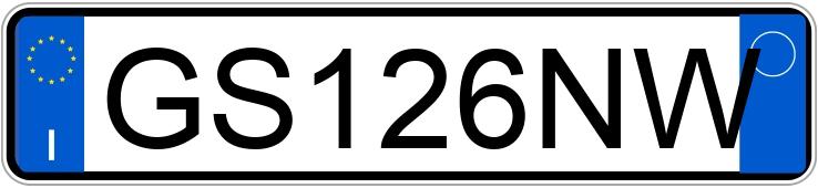 Numer rejestracyjny GS126NW posiada MG ZS Numer rejestracyjny GS126NW posiada MG ZS