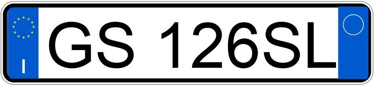 Numer rejestracyjny GS126SL posiada MERCEDES CLA S.Brake