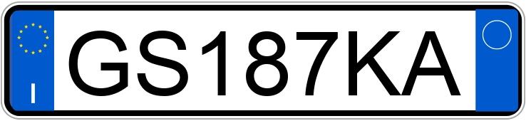 Numer rejestracyjny GS187KA posiada AUDI Q3 2a serie Numer rejestracyjny GS187KA posiada AUDI Q3 2a serie