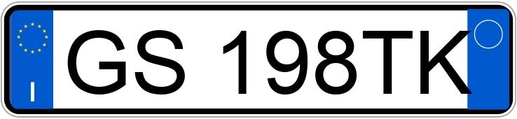 Numer rejestracyjny GS198TK posiada FORD Puma