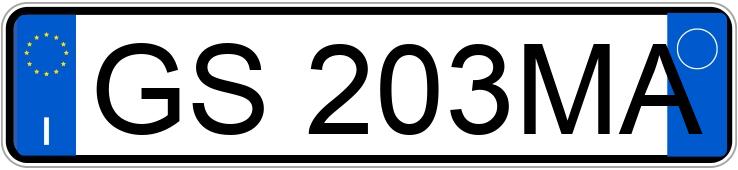 Numer rejestracyjny GS203MA posiada MERCEDES Classe A Numer rejestracyjny GS203MA posiada MERCEDES Classe A