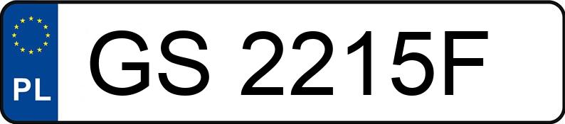 Numer rejestracyjny GS 2215F posiada FIAT DOBLO - GS2215F