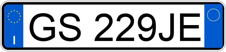 Numer rejestracyjny GS229JE posiada FIAT Panda 3a serie Numer rejestracyjny GS229JE posiada FIAT Panda 3a serie