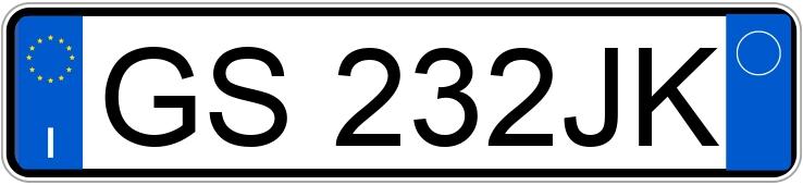 Numer rejestracyjny GS232JK posiada NISSAN Qashqai 3a serie