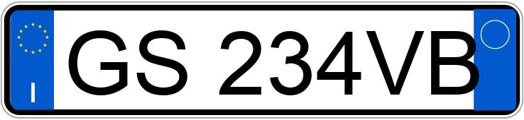 Numer rejestracyjny GS234VB posiada MAZDA CX-60