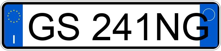 Numer rejestracyjny GS241NG posiada JEEP Compass 2a serie