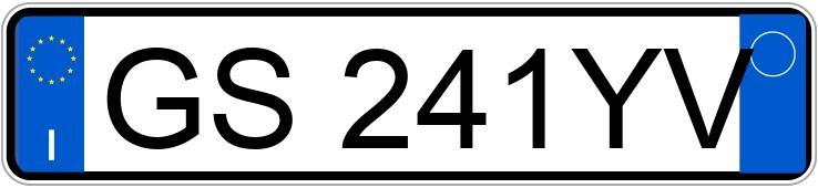 Numer rejestracyjny GS241YV posiada FORD Kuga 3a serie