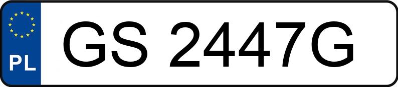 Numer rejestracyjny GS 2447G posiada BMW 320I - GS2447G Numer rejestracyjny GS 2447G posiada BMW 320I - GS2447G