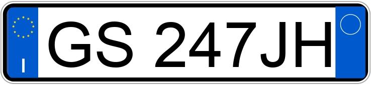 Numer rejestracyjny GS247JH posiada AUDI Q3 2a serie Numer rejestracyjny GS247JH posiada AUDI Q3 2a serie