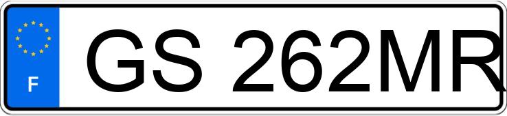 Numer rejestracyjny GS262MR posiada PEUGEOT 3008