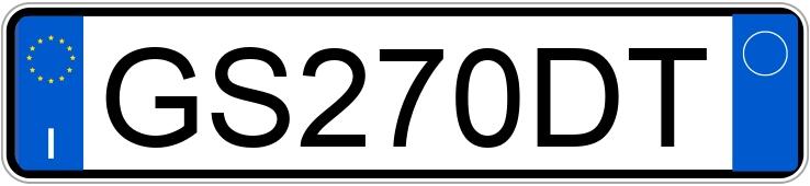 Numer rejestracyjny GS270DT posiada LAND ROVER RR Sport 3a serie Numer rejestracyjny GS270DT posiada LAND ROVER RR Sport 3a serie