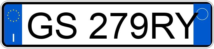 Numer rejestracyjny GS279RY posiada BMW X5