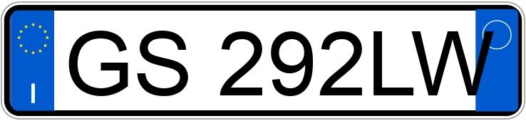 Numer rejestracyjny GS292LW posiada AUDI A6 5a serie