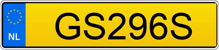 Реєстраційний номер GS296S має VOLVO V40 MV74