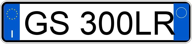 Numer rejestracyjny GS300LR posiada SKODA Fabia 4a serie
