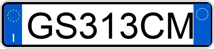 Numer rejestracyjny GS313CM posiada FIAT 500X Numer rejestracyjny GS313CM posiada FIAT 500X