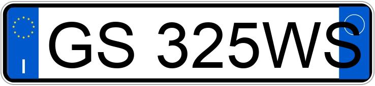 Numer rejestracyjny GS325WS posiada DACIA Sandero 3a serie
