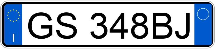 Numer rejestracyjny GS348BJ posiada DACIA Duster 2a serie