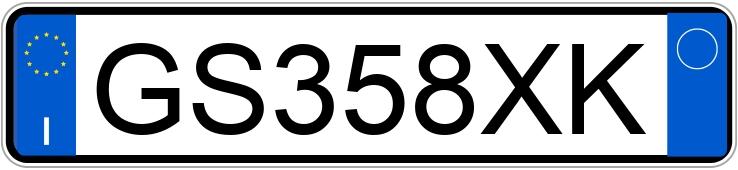 Numer rejestracyjny GS358XK posiada FORD Kuga 3a serie