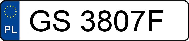 Numer rejestracyjny GS 3807F posiada FIAT PUNTO - GS3807F Numer rejestracyjny GS 3807F posiada FIAT PUNTO - GS3807F