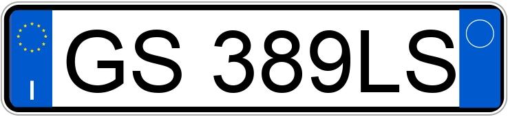 Numer rejestracyjny GS389LS posiada CUPRA Formentor