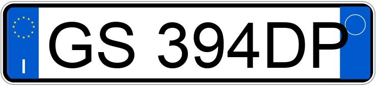 Numer rejestracyjny GS394DP posiada BMW X1