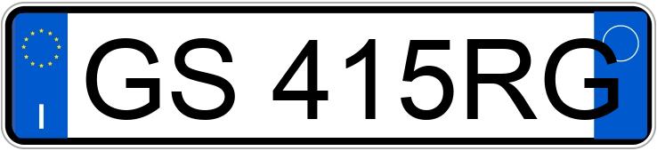 Numer rejestracyjny GS415RG posiada BMW Z4 Numer rejestracyjny GS415RG posiada BMW Z4