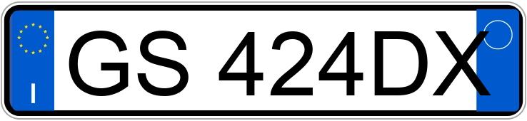 Numer rejestracyjny GS424DX posiada TOYOTA Aygo X