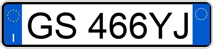 Numer rejestracyjny GS466YJ posiada DS DS 4