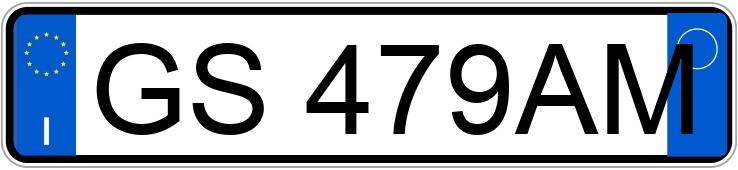 Numer rejestracyjny GS479AM posiada ALFA ROMEO Tonale