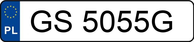 Numer rejestracyjny GS 5055G posiada FORD Mustang 5.0 MR`15 E6 GT - GS5055G