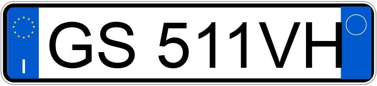 Numer rejestracyjny GS511VH posiada BMW X3