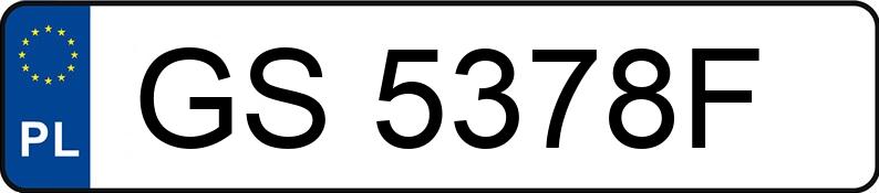 Le numéro d’enregistrement GS 5378F a PEUGEOT 1007 1.4 MR`05 E4 Happy 75 2 tronic - GS5378F