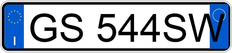 Numer rejestracyjny GS544SW posiada MERCEDES Classe E Numer rejestracyjny GS544SW posiada MERCEDES Classe E