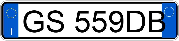 Numer rejestracyjny GS559DB posiada AUDI A1 2a serie Numer rejestracyjny GS559DB posiada AUDI A1 2a serie