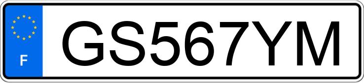 Numer rejestracyjny GS567YM posiada TOYOTA RAV4 V