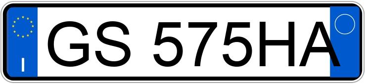 Numer rejestracyjny GS575HA posiada FORD S-Max