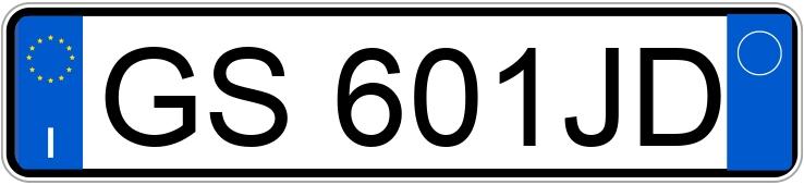 Numer rejestracyjny GS601JD posiada FIAT Panda 3a serie