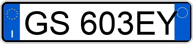 Numer rejestracyjny GS603EY posiada VOLKSWAGEN ID.4