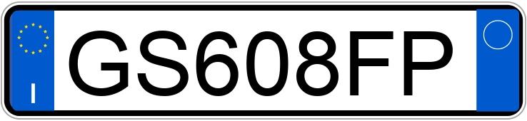 Numer rejestracyjny GS608FP posiada PEUGEOT 208 2a serie
