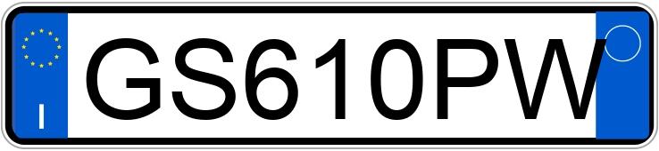 Numer rejestracyjny GS610PW posiada LAMBORGHINI Hurac?n